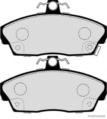 set placute frana,frana disc 2