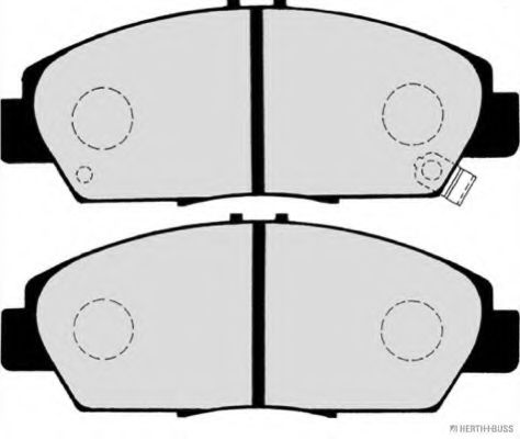 set placute frana,frana disc 2