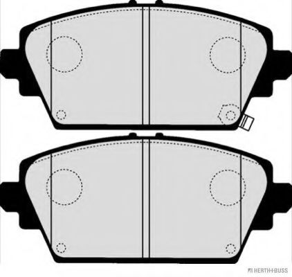 set placute frana,frana disc 2