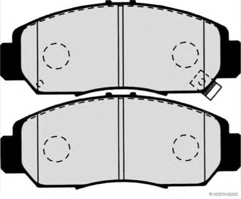 set placute frana,frana disc 2