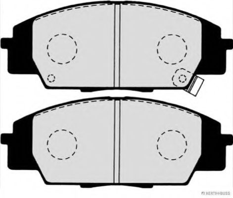set placute frana,frana disc 2