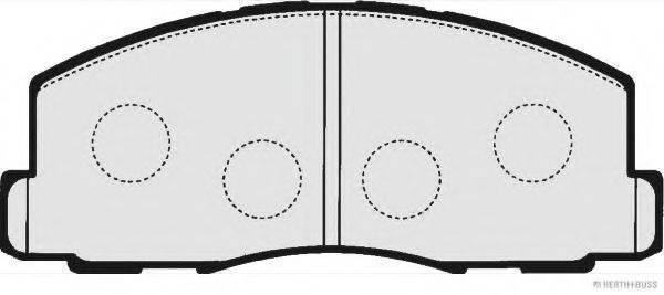 set placute frana,frana disc 2