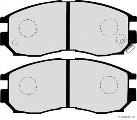 set placute frana,frana disc 2