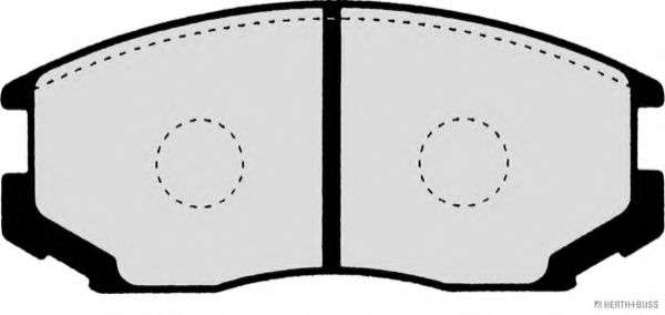set placute frana,frana disc 2