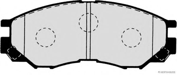 set placute frana,frana disc 2