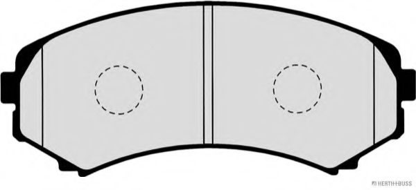 set placute frana,frana disc 2