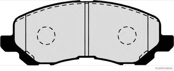set placute frana,frana disc 2