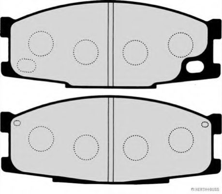 set placute frana,frana disc 2