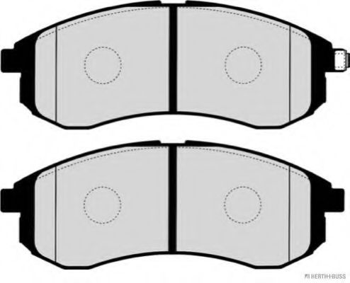 set placute frana,frana disc 2
