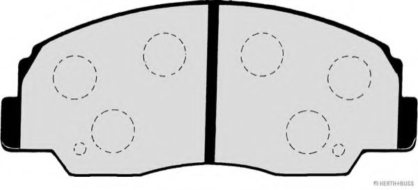set placute frana,frana disc 2