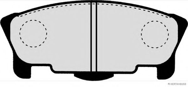 set placute frana,frana disc 2