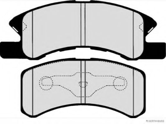 set placute frana,frana disc 2