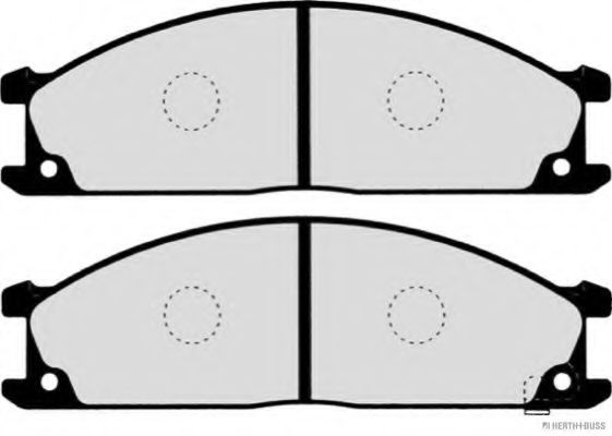 set placute frana,frana disc 2
