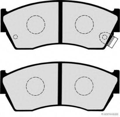 set placute frana,frana disc 2
