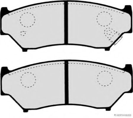 set placute frana,frana disc 2