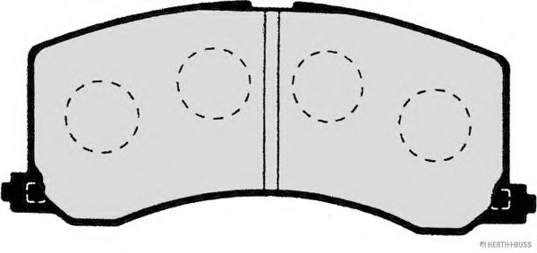 set placute frana,frana disc 2