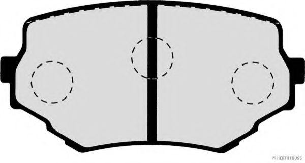 set placute frana,frana disc 2