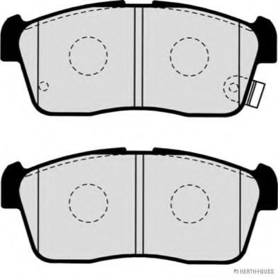 set placute frana,frana disc 2