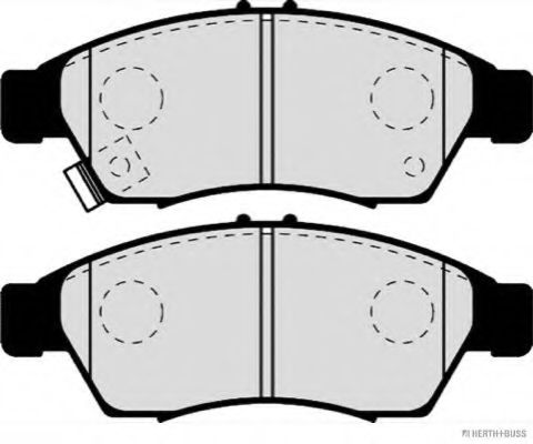 set placute frana,frana disc 2