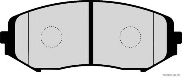 set placute frana,frana disc 2
