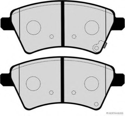 set placute frana,frana disc 2