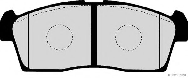 set placute frana,frana disc 2