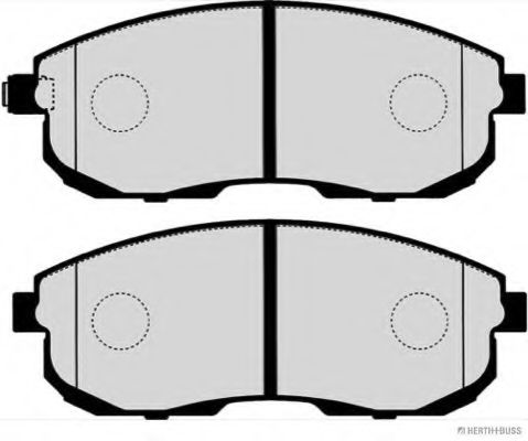 set placute frana,frana disc 2