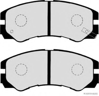 set placute frana,frana disc 2