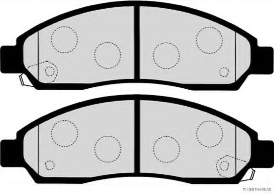 set placute frana,frana disc 2