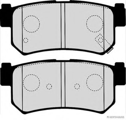 set placute frana,frana disc 2