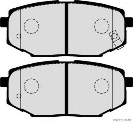 set placute frana,frana disc 2