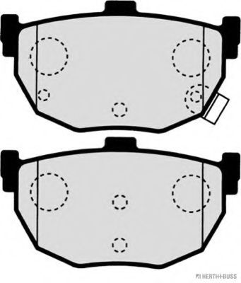 set placute frana,frana disc 2