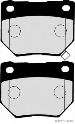 set placute frana,frana disc 2