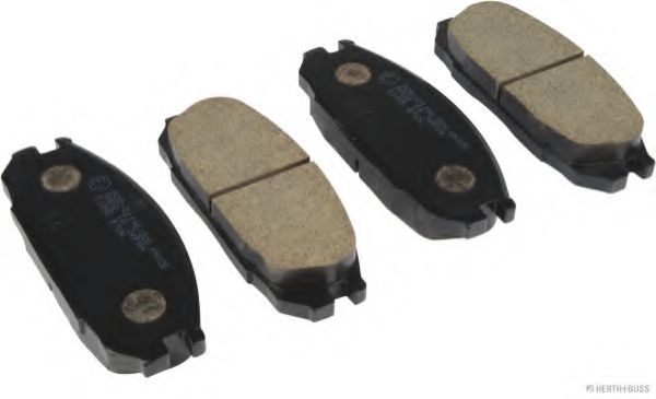 set placute frana,frana disc 2