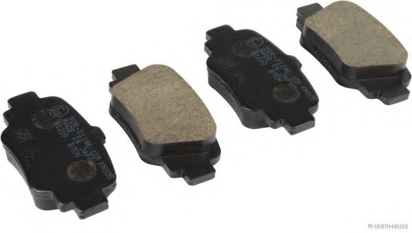 set placute frana,frana disc 2