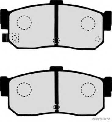 set placute frana,frana disc 2