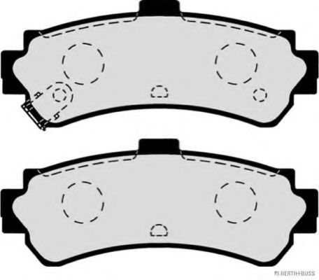 set placute frana,frana disc 2
