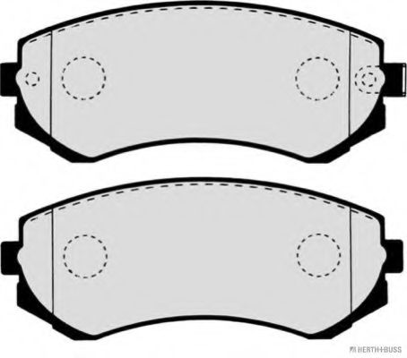 set placute frana,frana disc 2