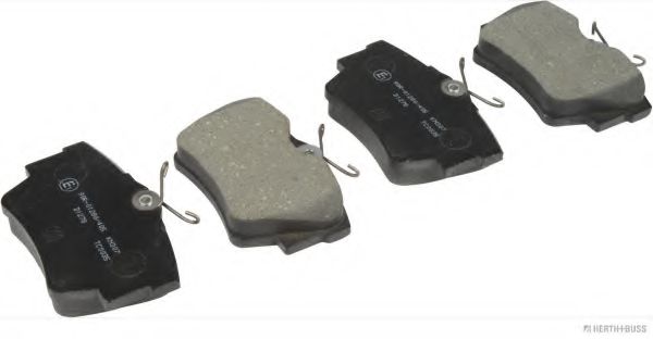 set placute frana,frana disc 2