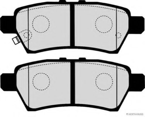 set placute frana,frana disc 2