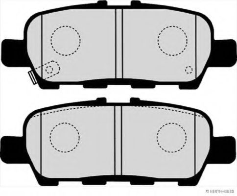 set placute frana,frana disc 2