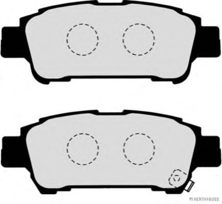 set placute frana,frana disc 2
