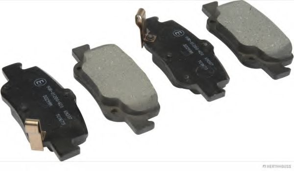set placute frana,frana disc 2