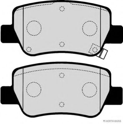 set placute frana,frana disc 2