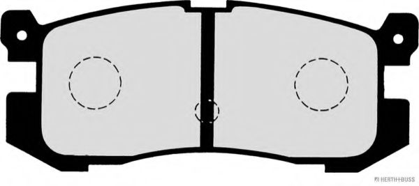 set placute frana,frana disc 2