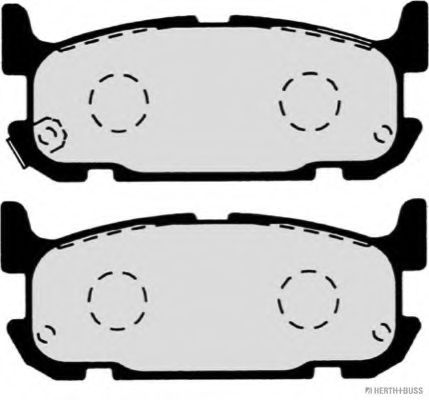 set placute frana,frana disc 2