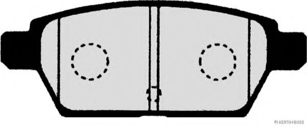 set placute frana,frana disc 2