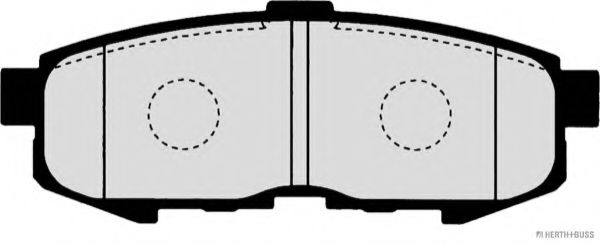 set placute frana,frana disc 2