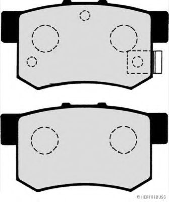 set placute frana,frana disc 2