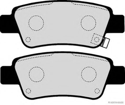 set placute frana,frana disc 2